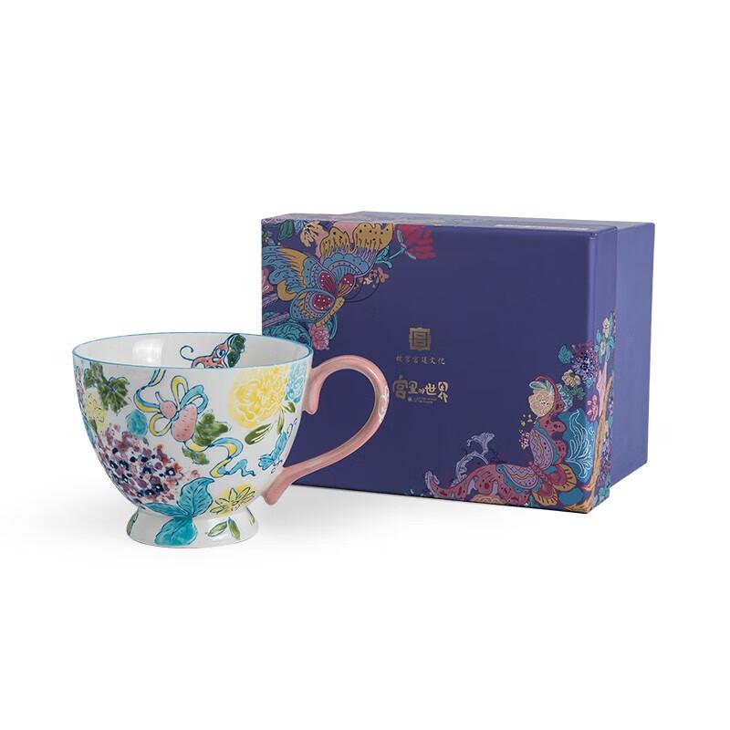 JOYYE Forbidden City Floral Ceramic Mug