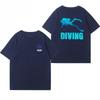 PADI Diving Instructors Cotton Tshirt From CMAS World Diving Association Unisexs Clothing Womens Clothing 2026 Summer T Shirt