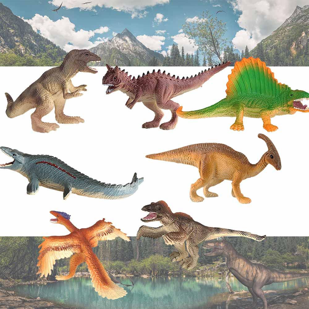 Jurassic Dinosaur Figure Model 8pcs Gift For Boys Girls