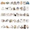 77 Adorable Cartoon Cat Waterproof Stickers for Laptop, Journal, or Phone Decoration