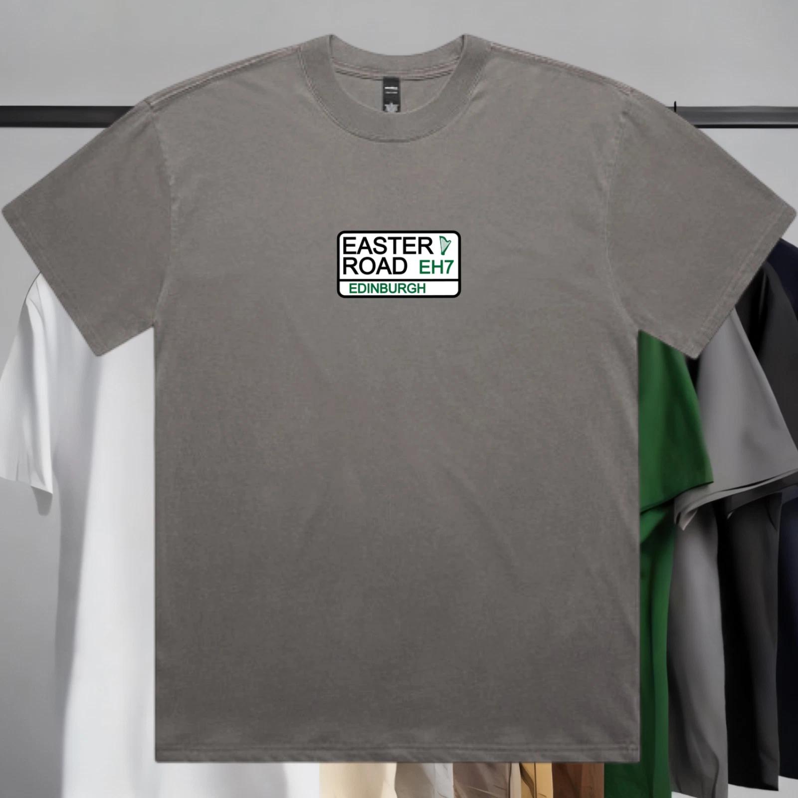 Hibernian FC T-Shirt Easter Road Logo Shirt 2XL