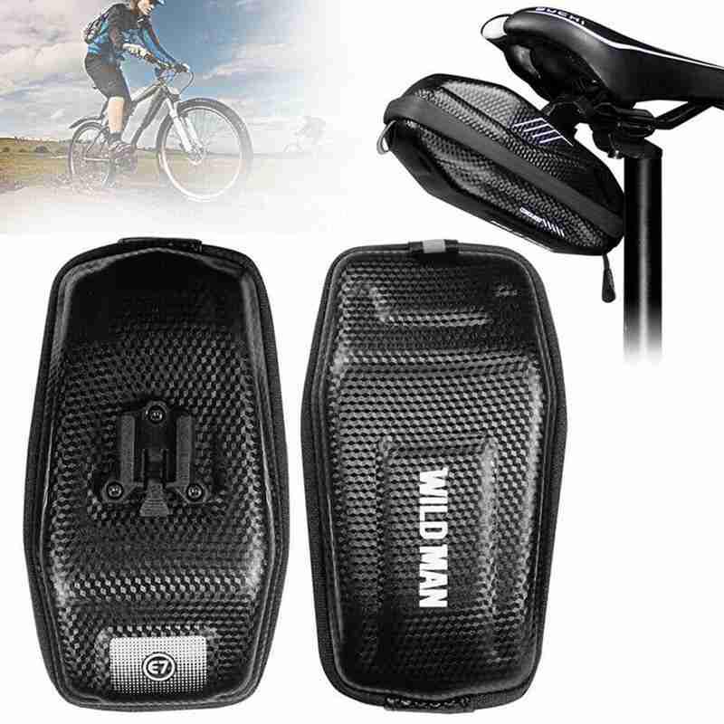 Bicycle Waterproof Storage Saddle Bag Bike Seat Cycling Rear Pouch Large N5O9