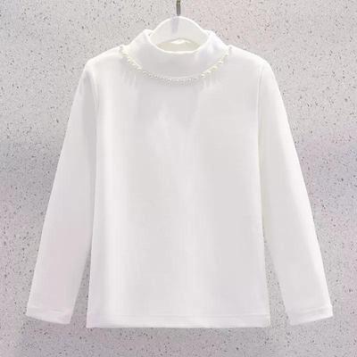 Modisches, dickes Rollkragenshirt für Mädchen – perfekt für Herbst und Winter