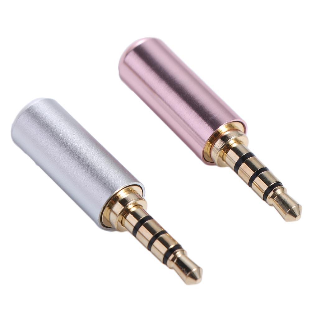 Repair 4 Poles DIY AUX 3.5mm Male Plug 3.5 Jack Adapter 3.5mm Audio Connector Headphone Jack Plug