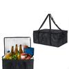Insulated Bag with Zipper, Thickened Tote Bag, Ideal for Shopping, Food Delivery, Barbecues, And