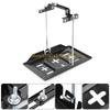 U2JA Iron Automotive Battery Tray Adjustable Universal Battery Hold Down Tray Bracket for Safe Vehicle Storage