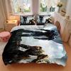 Transformers Cybertronian Warriors Printed 3pcs Bedding Set Soft Microfiber 1 Duvet Cover And 2 Pillowcases Home Bedroom Decor Xmas Gift K1857