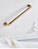 30/40/50cm Bathroom Tub Toilet Handrail Brass Gold Finish Grab Bar Shower Safety Support Handle Towel Rack
