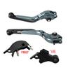 Adjustable Clutch Brake Lever fit for YAMAHA XSR900 XSR900GP MT-09 24-25 Black