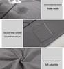 Women's Plus Size Mid-Length Zipper Nightgown and Wearable Bath Towel - Spring/Summer Collection