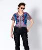 GREEDILOUS Leopard V-Neck T-Shirt