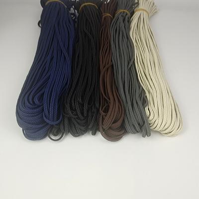 6Mmpu Piele DIY Suprafață Mată Brățară din Frânghie Împletită în Cinci Fire Pliabilă în Patru Părți Capăt de Frânghie Accesorii Bijuterii Accesorii Bagaje Material pentru Încălțăminte