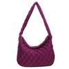 Stilvolle Vintage Nylon Umhängetasche Weicher Baumwollstoff Elegante Tragetasche Für Damen