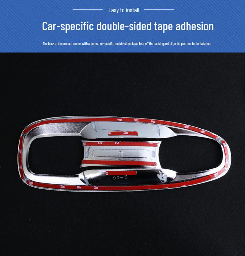 Stainless Steel Door Handle Bowl Trim for 2010-2019 Toyota Prado
