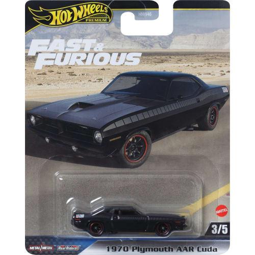 Hot Wheels Fast & Furious - 1970 Plymouth AAR Cuda [Diecast Car] [Ages 3 and Up] HYP68