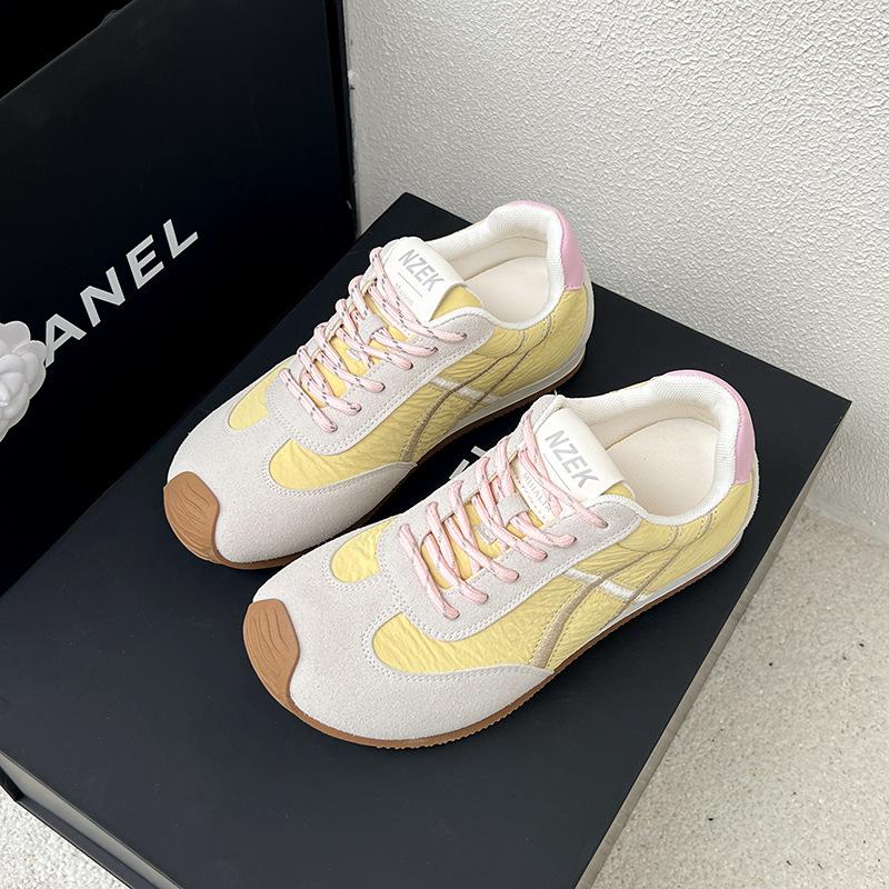 

Дофамин Немецкие тренировочные кроссовки женские 2025 новая расцветка универсальные спортивные туфли плоская подошва легкие повседневные кеды обувь Форреста Гампа 40