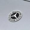 3D ABS Car Front Hood Bonnet Emblem Decoration Stickers Mercedes Benz AMG A B C M S R Class CLA GLB W108 W124 W126 W140 W168 NEW