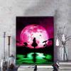 Diamond Painting Alice In Wonderland Silhouette Art Illustration 5D DIY Diamond Painting Embroidery Set Round/Square Diamond ArtMosaicHomeDecor