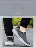 Men's Spring Slip-on Walking Shoes: Breathable Mesh, Lightweight, Large Size, Perfect for Middle-aged & Elderly Casual Wear.