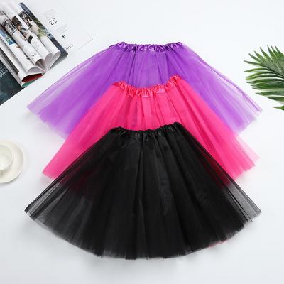 Fashion Adult Classic Pleated Dance Elastic Tutus Skirt Lolita Petticoat Puffy Skirts Ballet Skirts
