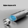 1/4inch Wrench Hexagonal Bit Socket Set Long Impact Drill Socket Adapter Drill Bit Extension Socket Adapter for Electric