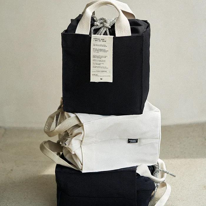 Recycelte Mini-Canvas-Lunchtasche - [Umweltfreundlicher Stoff]