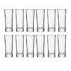 12pcs Set 2oz 60ml Cocktail Glass Set Thick Bottomed Cups Household Elegant Design Wine Utensils Gifts for Whiskey Baijiu Lovers