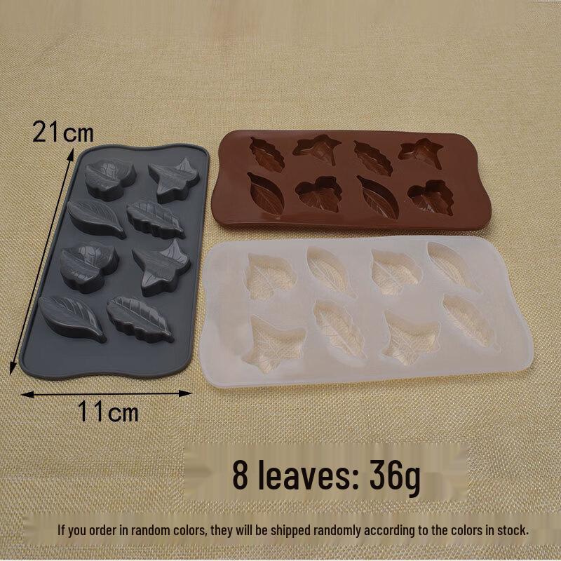 MDNG Plum Blossom Leaf Cake & Ice Cube Molds