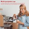 Adjustable Measuring Cup Multi-functional 4in1 Push Type Measuring Cup Seal Base Measure Cube Cups for Cooking Kitchen Accessory