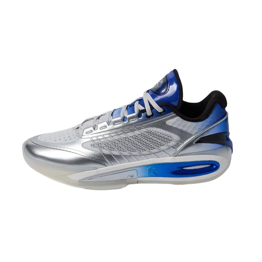 WASSUP X ANTA KT10 Basketball Shoes Men's Low top Gray Silver Blue Sneakers 112521101S-1