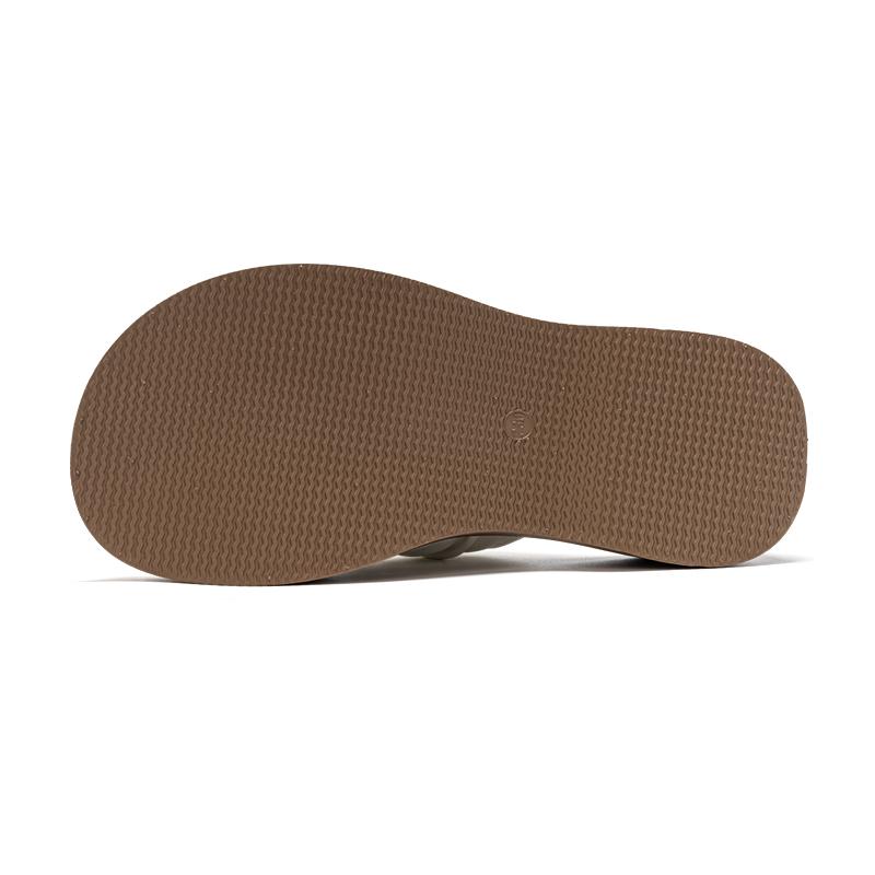 Warrior Stylish Elegant Spring Summer New Comfortable Height Increasing Beach Slippers Kids footwear Beige WL6305