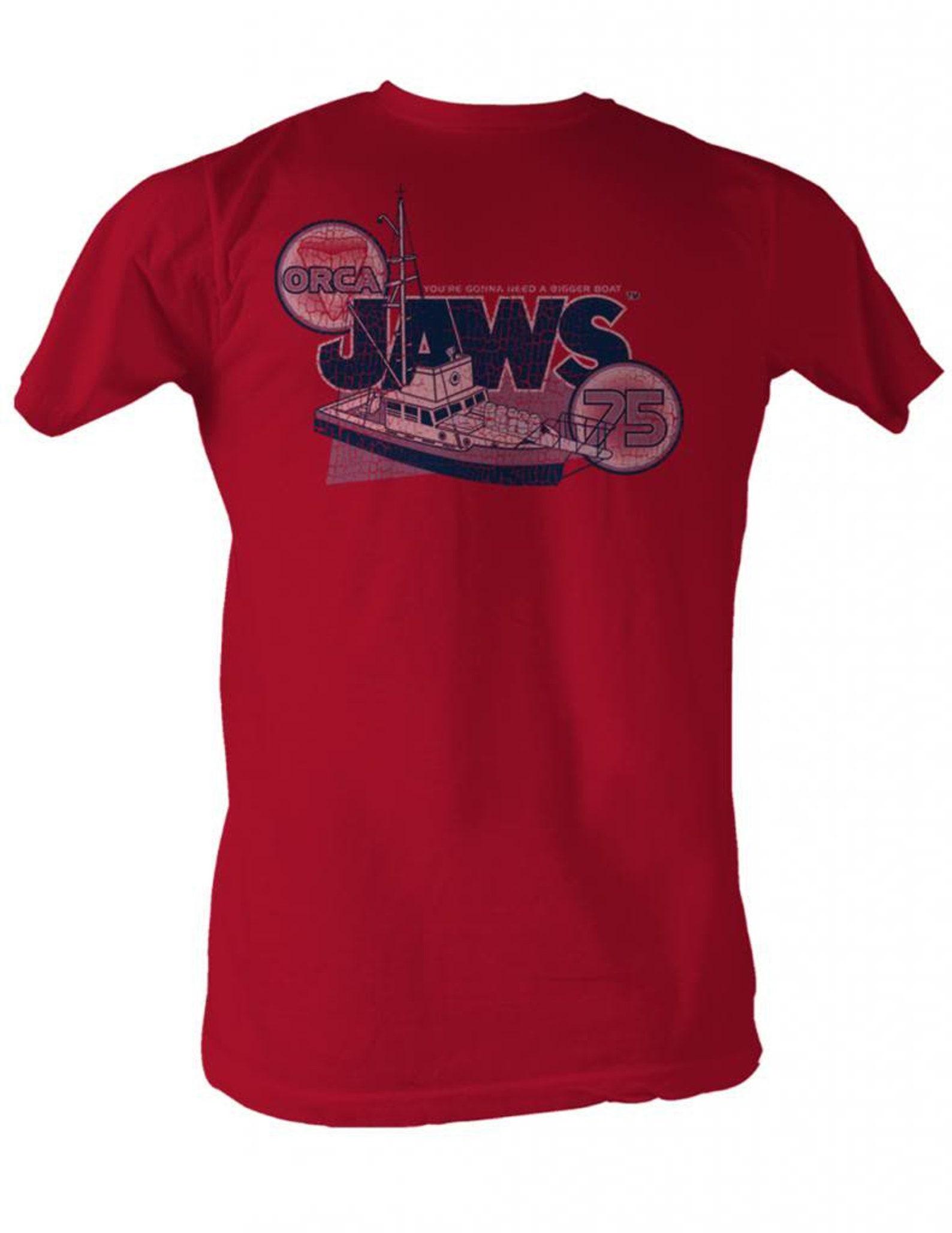 Jaws Orca 75 Red Adult T-Shirt 2XL