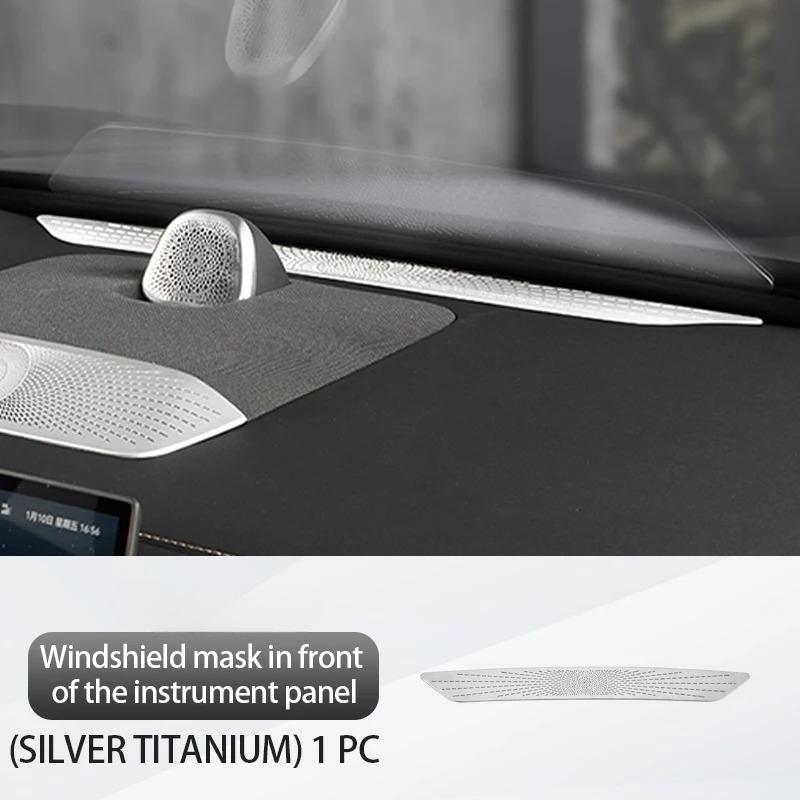 For ZEEKR 7X Air Conditioner Outlet Metal Protective Cover & Instrument Vent Trim Car Interior Modification Accessories
