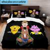 3PCS Pink Cat Man Horse 3pcs Bedding,Including 3PCS Duvet Cover And 2pcs Pillowcases Perfect for Christmas,Ideal for Bedroom, Dormitory