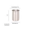 304 Stainless Steel Drop-proof Straight Cylinder Water Cup Without Handle.