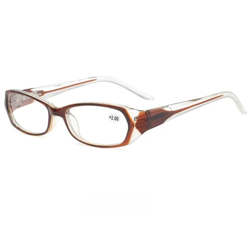 Fashion Retro Anti-blue Reading Reading Glasses Ladies Reading Glasses Computer Prescription Glasses +100+400 Óculos