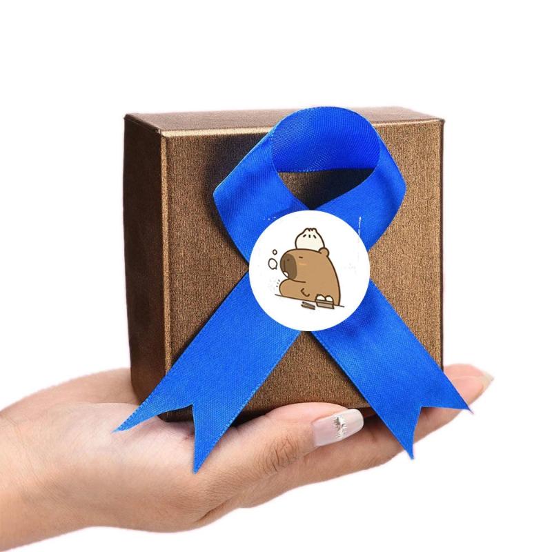 500PCS/Roll Cartoon Capybara Stickers Cute Animals Scrapbooking Laptop Stationery Decorative Stickers Envelope Sealing Sticker