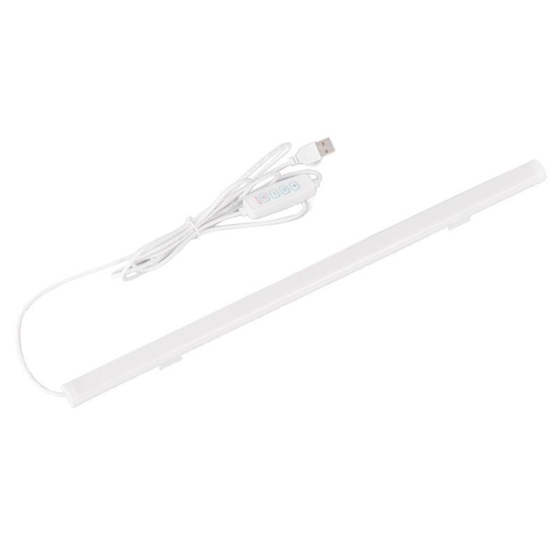 

20/30/40/50 USB Вилка Светодиодное Освещение Диммируемый 3 Изменяемый Цвет Светодиодный Ночник Освещение для Кухни Спальни С Магнитной Полосой Для Спальни Кухонный Свет 50CM