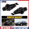 For 2011- Chrysler 300 Front Left & Right Bumper Support Brackets Black Set