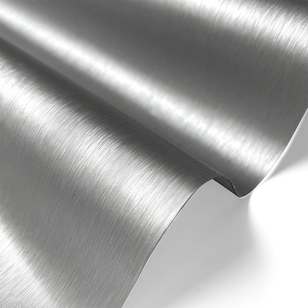 Vinyl Wrap Matt Brushed Aluminum Vinyl Wrap Film Waterproof PVC Foil Vehicle DIY Sticker Air Release Car Motorcycle Styling