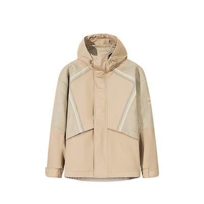 Bequeme Atmungsaktive Vielseitige Lockere Jacke mit Reißverschluss und Kapuze Herrenjacken Cool-Khaki 152518609-3