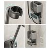 Hair Dryer Holder Non-Drilling Wall-Mounted Hair Dryer Stand For Bathroom Wall Mounted Lazy Storage Stand Rack Shelf