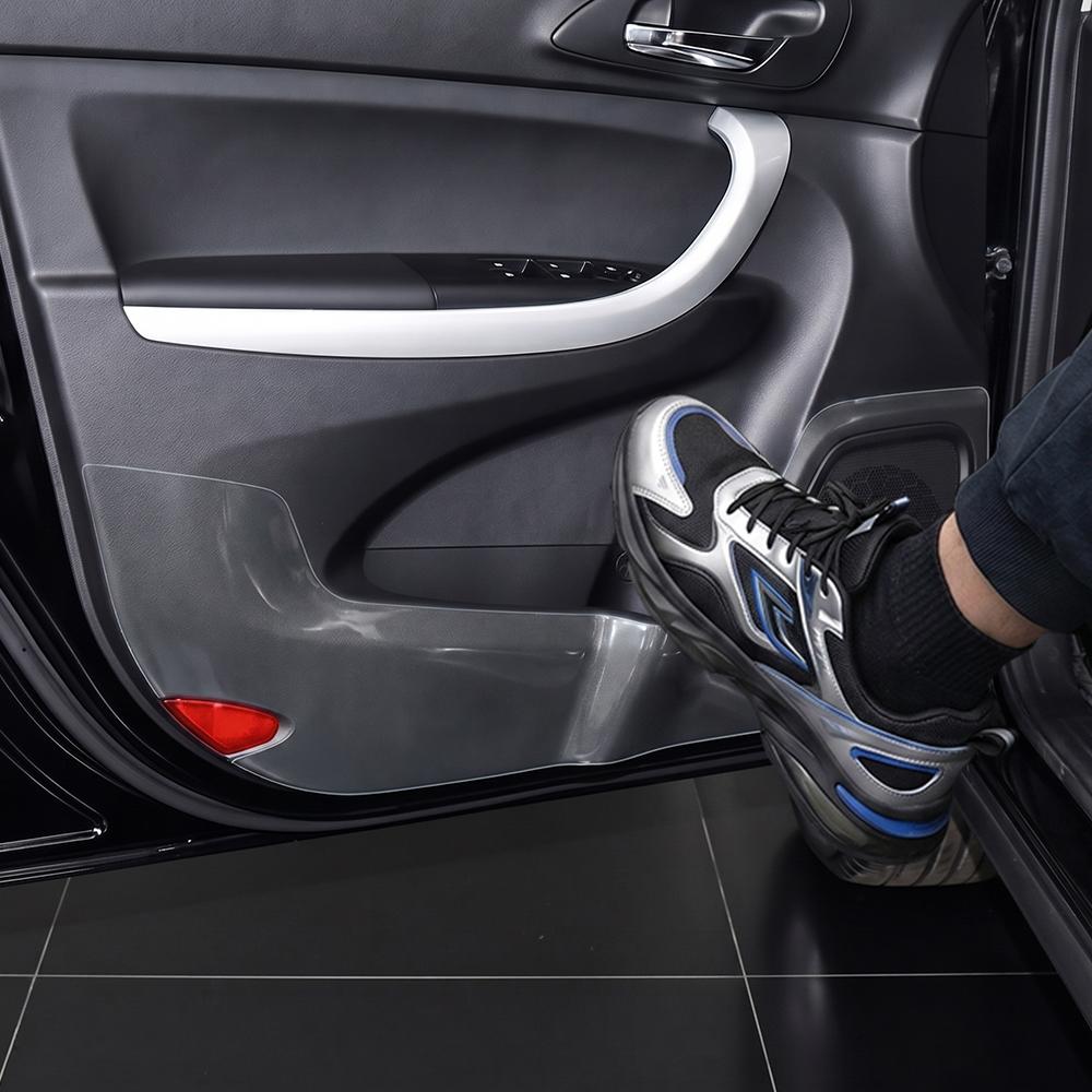 For Changan CS35 2012-2017 Clear TPU Car Door Anti Kick Pad Inner Side Edge Film Front and Rear Door Side Panel Protection Pad