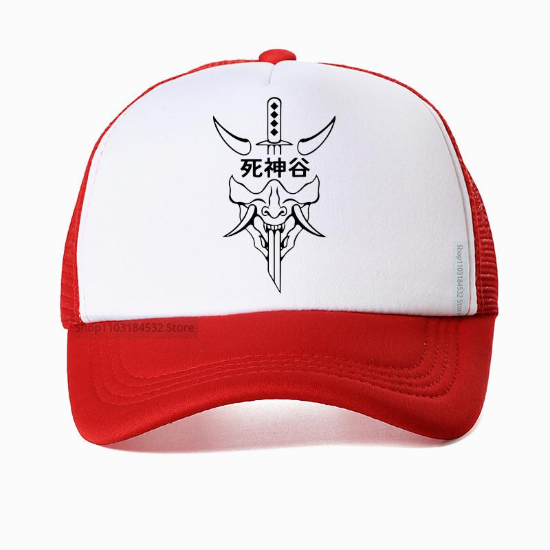 

Death God Shinigami Valley Logo baseball cap Summer cool Adjustable outdoor breathable sports hats