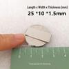 N52 Super Strong Neodymium Iron Boron Magnet, Rectangular 25x30x100mm, Permanent Magnetic Steel Sheet.