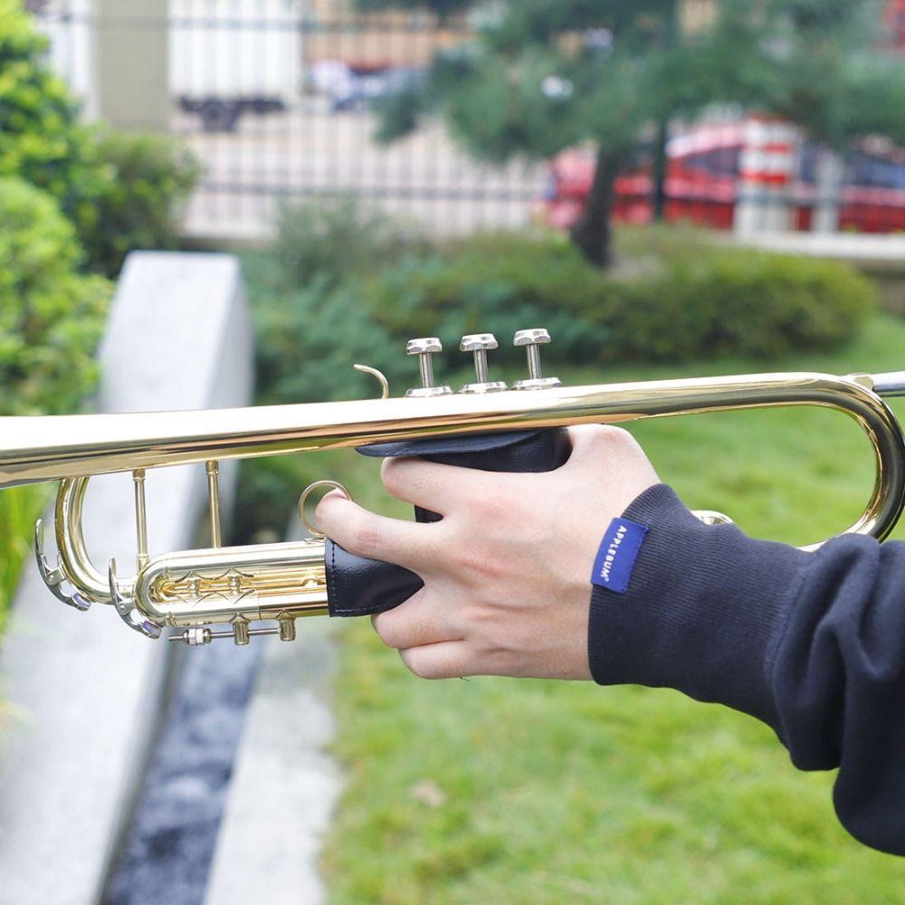 

Corrosion Protection Trumpet Hand Guard Pads Hand Grip Protective Sleeve Trumpets Accessories чёрный