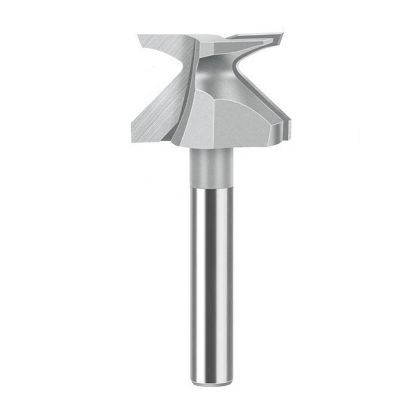 Precisions R10 Curved Woodworking Cutter Chamfer Router Bit Steel Grooves Cutter For Furniture Manufacturing