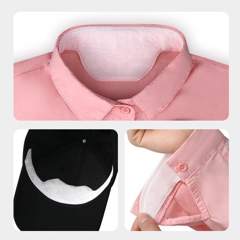 Disposable Anti-Dirty Sweat Protector for Shirt Collars and Down Jacket Necklines
