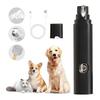 Dog Cat Nail Clipper Electric with LED Light Nail Clipper Dog Cat 2 Speed Powerful Motor USB Rechargeable Dog Nail File Painless Paw Care and