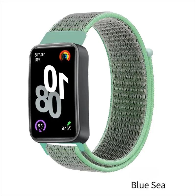 Curea din nailon pentru Huawei Band 10 9 8 7 Sport Brățară respirabilă Bandă de încheietură Înlocuibilă Accesorii Huawei Band10